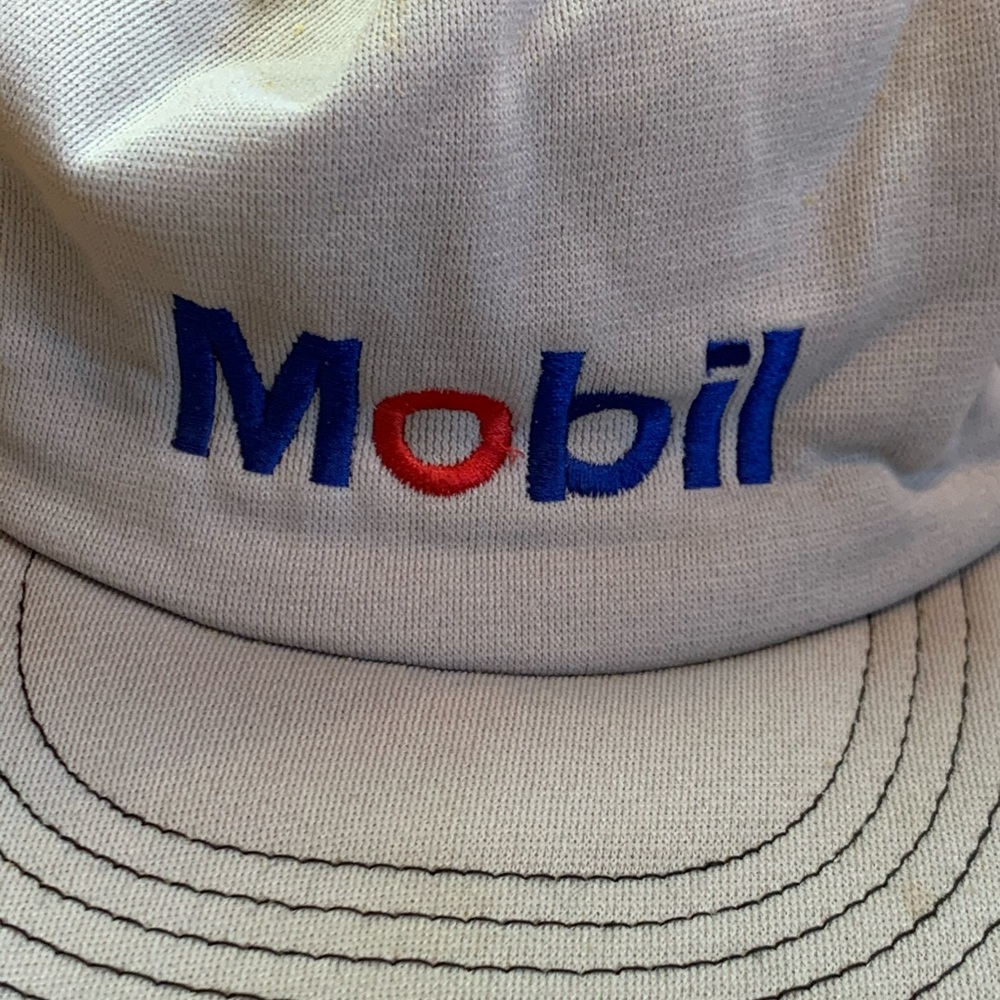 MOVING SALE - Vtg Mobil Snapback - BUNDLES/OFFERS ACCEPTED